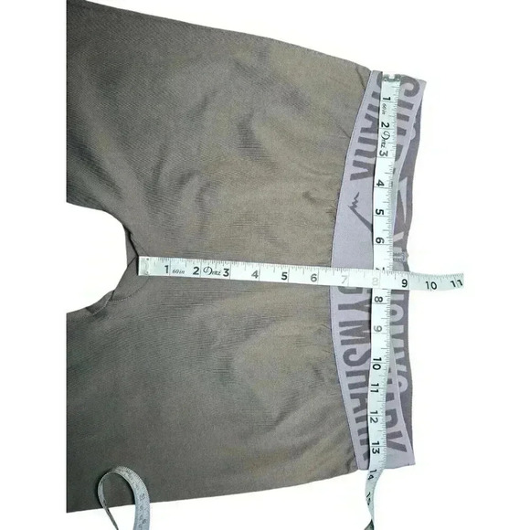 Gymshark Leggings Womens Medium Gray Flex Low Rise - Picture 5 of 9